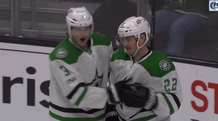 Stars outlast Kings in chaotic third period, Hudler notches game winner in 6-4 win