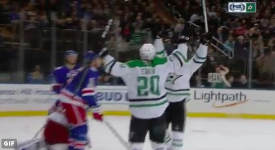 Cody Eakin notches Gordie Howe hat trick in first game against Rangers  since bowling over Henrik Lundqvist