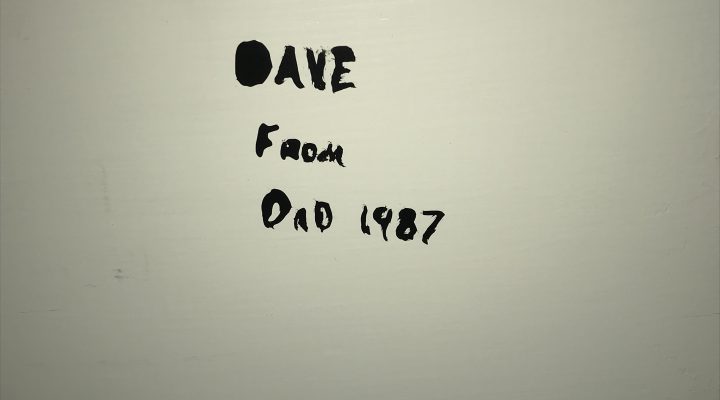 Dave, from Dad, 1987